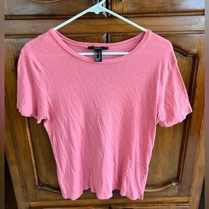 Forever 21 Pink Short Sleeve Tee! Size Medium.